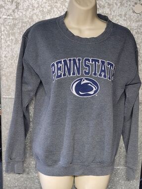 Y2K Penn State Grey Sweater Size Small